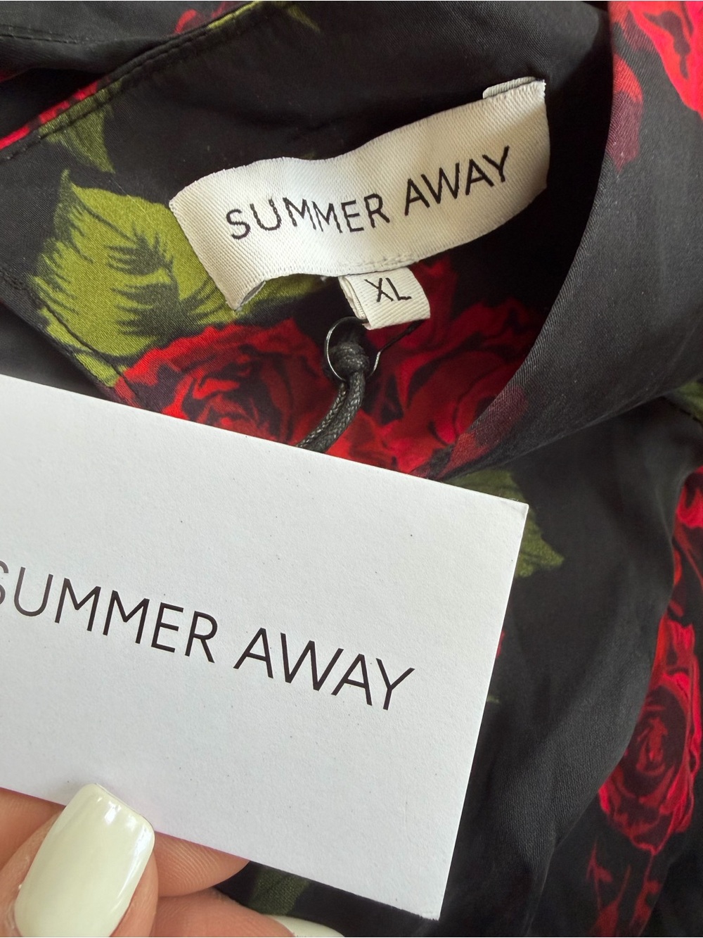 Summer away Anthropologie Open back shift‎ stress size XL, NWT - Picture 9 of 9
